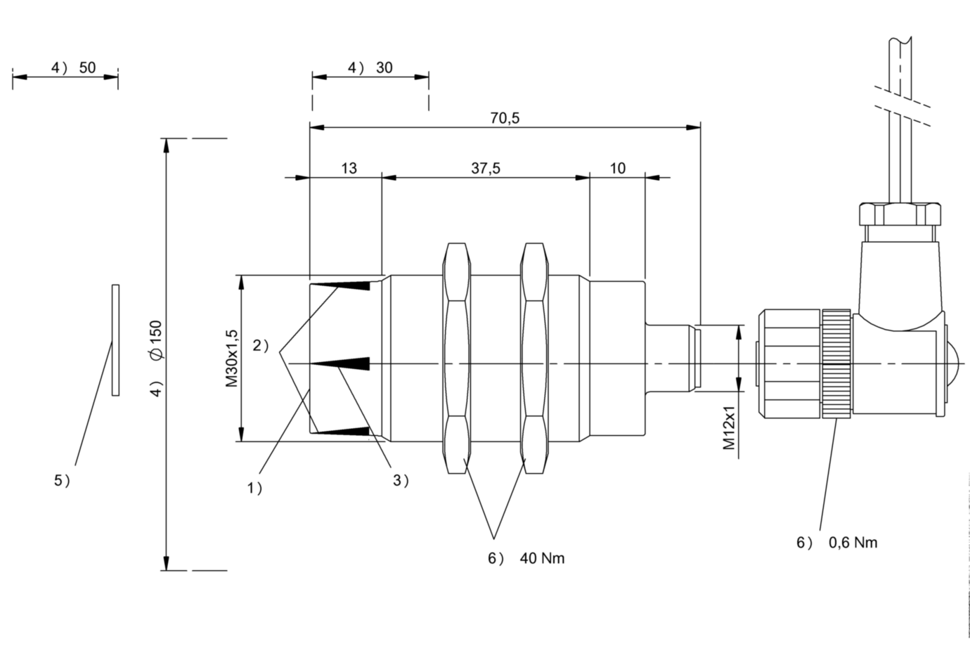 RFID головка чтения/записи Balluff BIS VM-300-001-S4