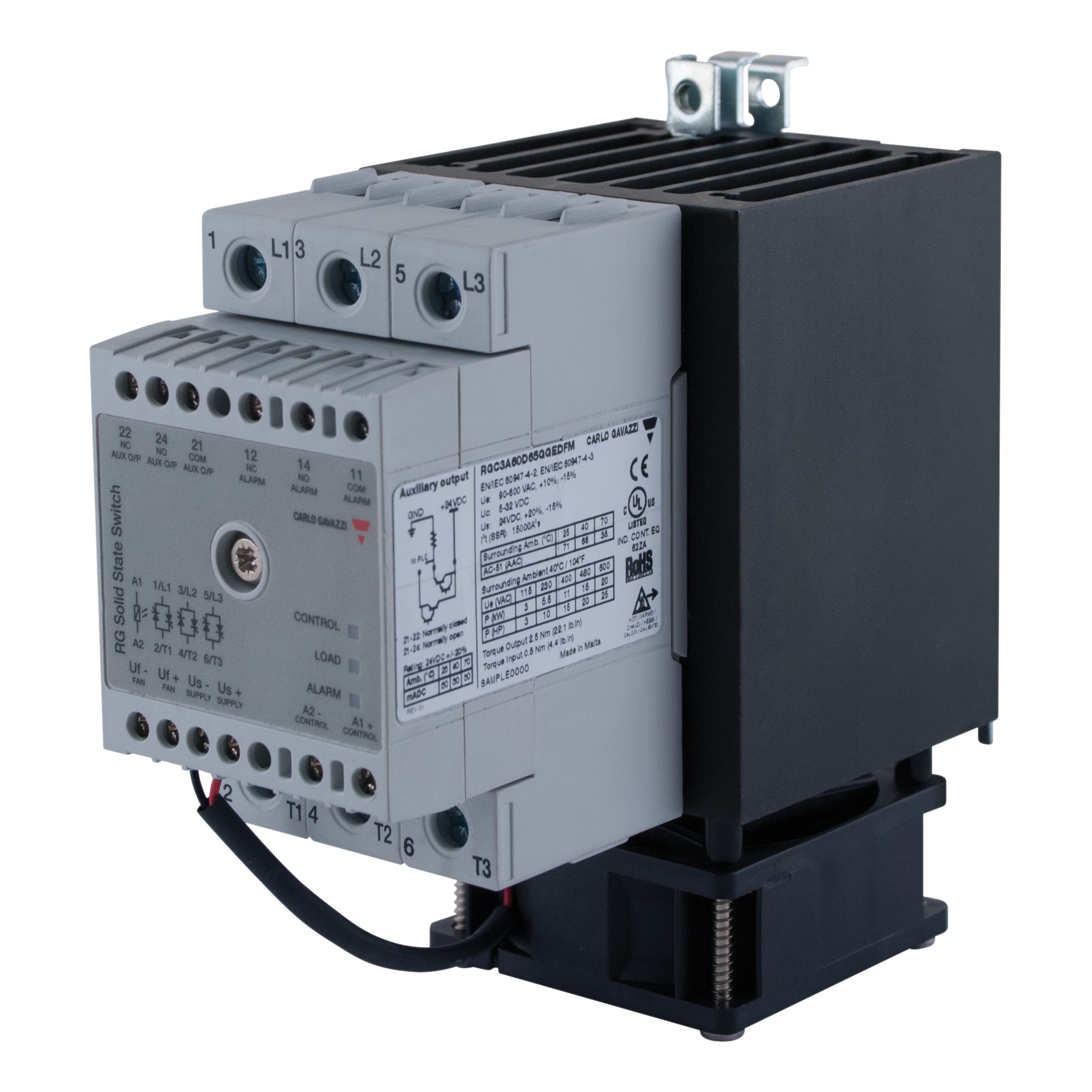 Реле безопасности Carlo Gavazzi RGC3A60D65GGEAFM