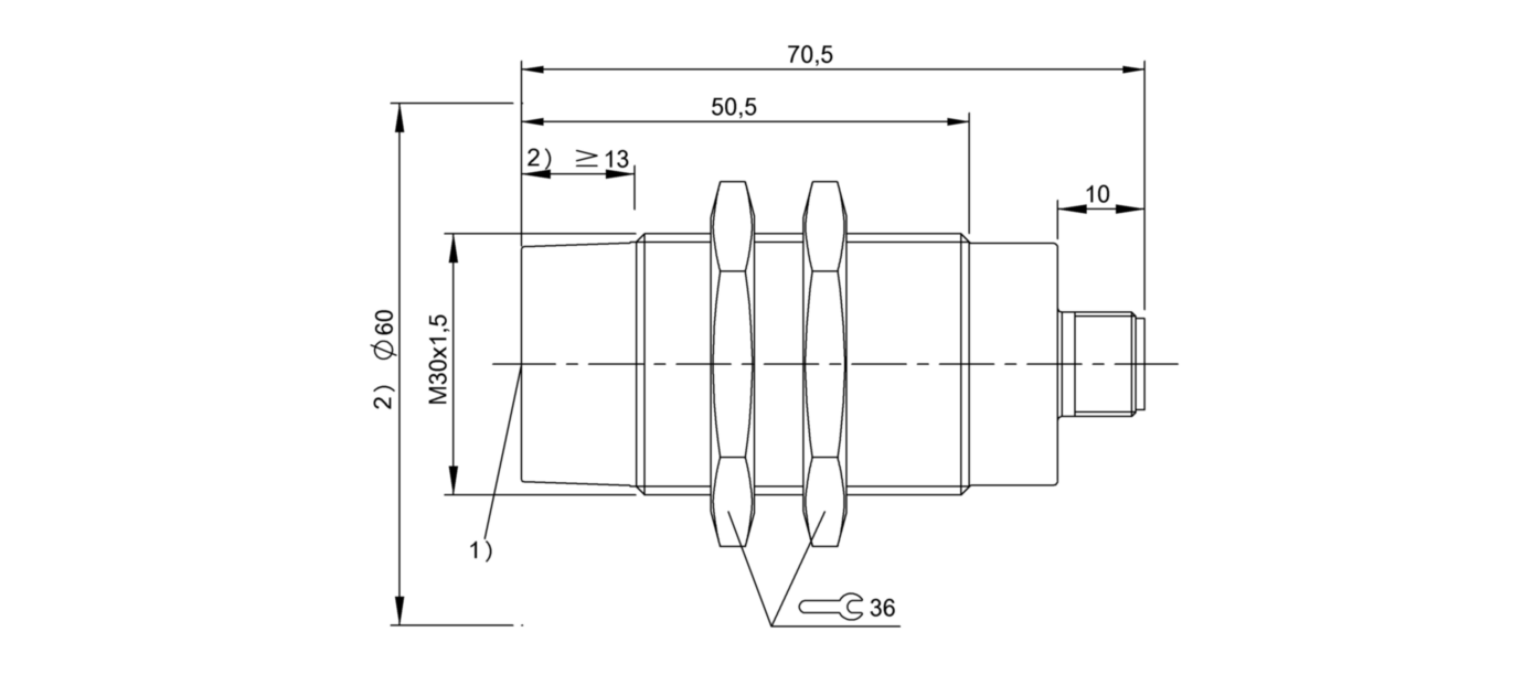 RFID головка чтения/записи Balluff BIS C-323/05-S4