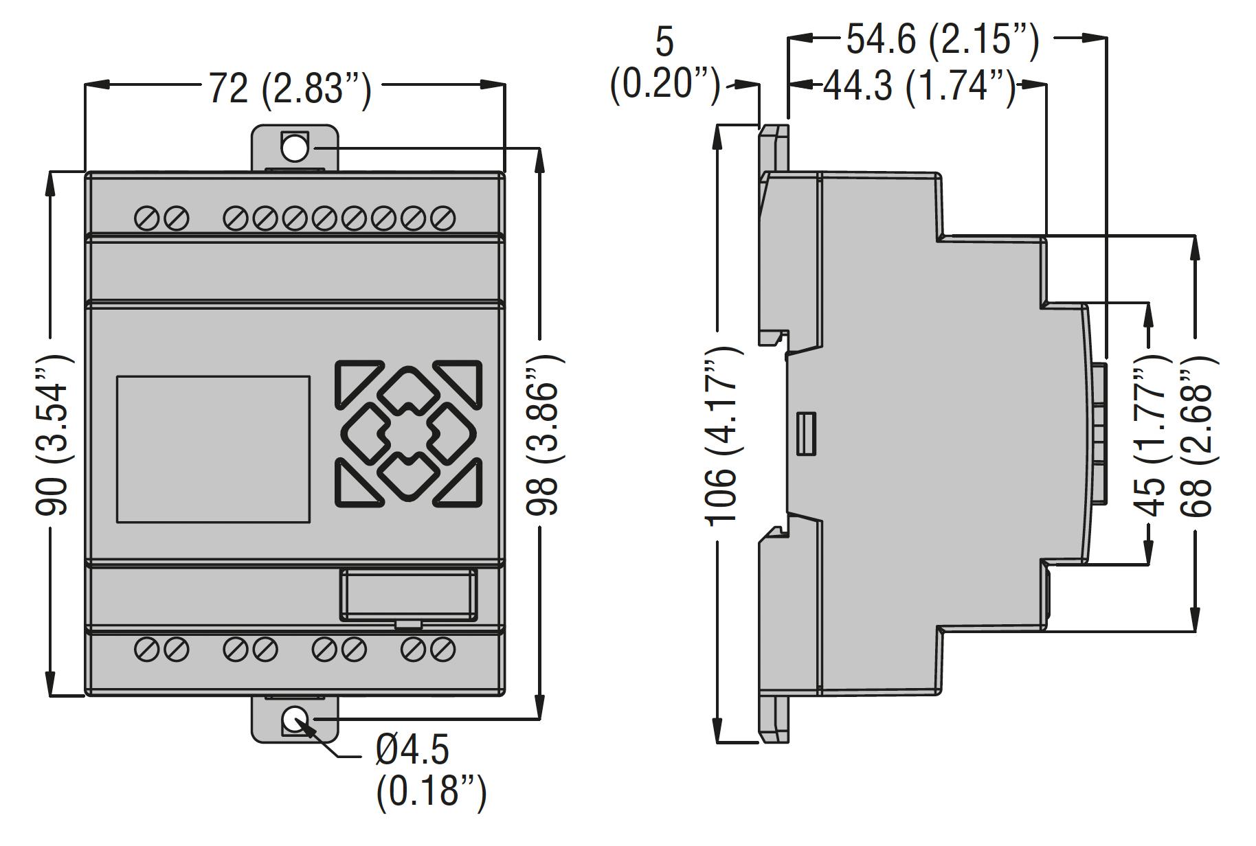 Реле контроля уровня жидкости Lovato Electric LVMP30A024