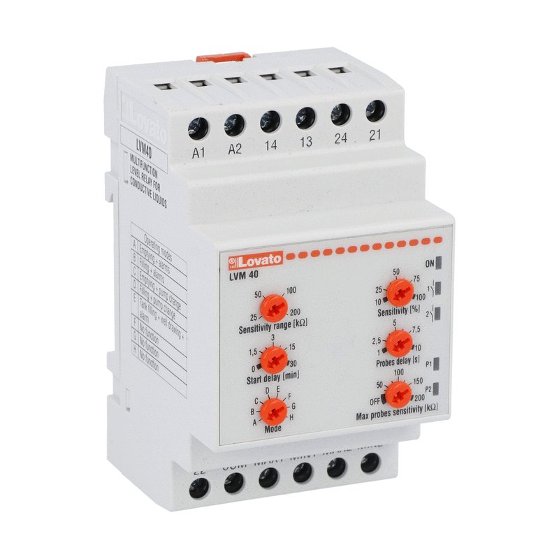 Реле контроля уровня жидкости Lovato Electric LVM40A240