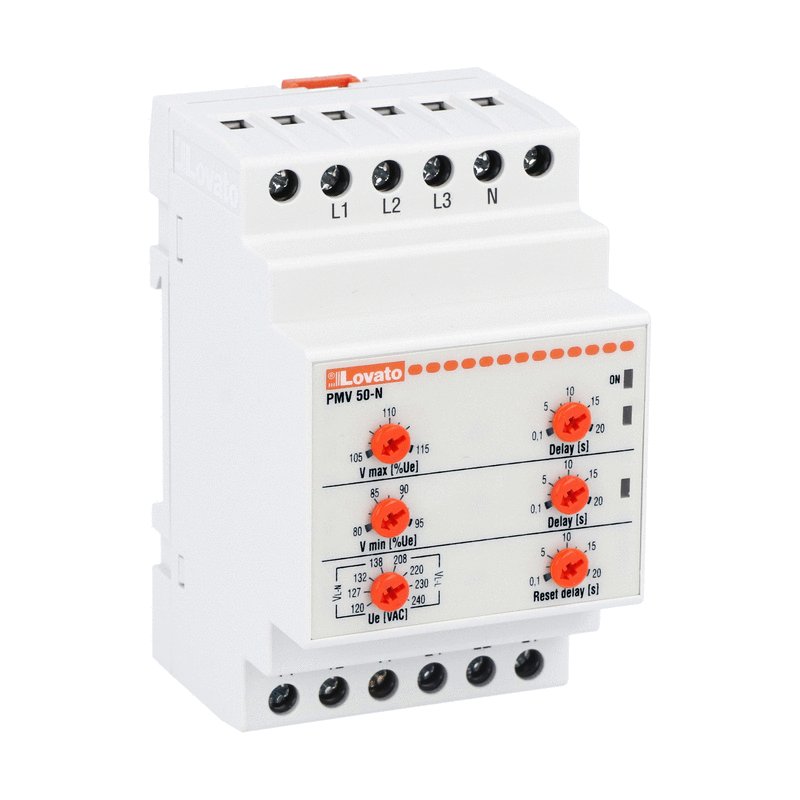 Реле контроля напряжения Lovato Electric PMV50NA440
