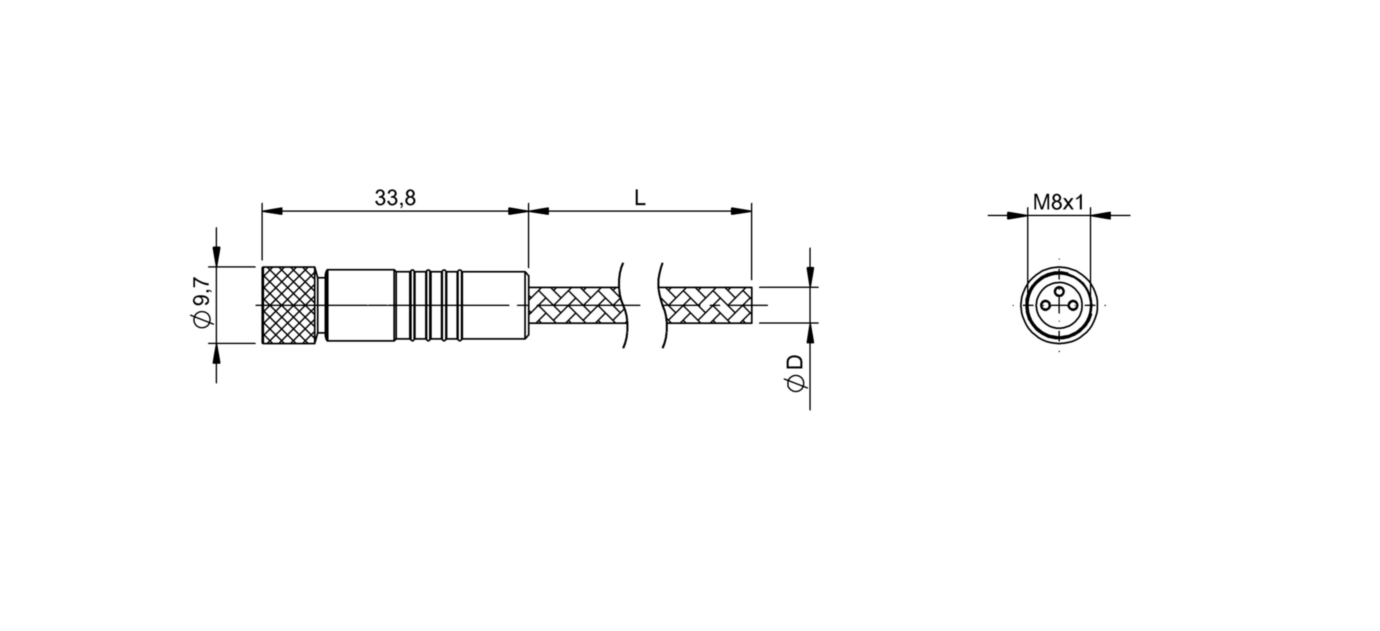 Разъем с кабелем Balluff BCC W313-0000-10-001-MW8334-050