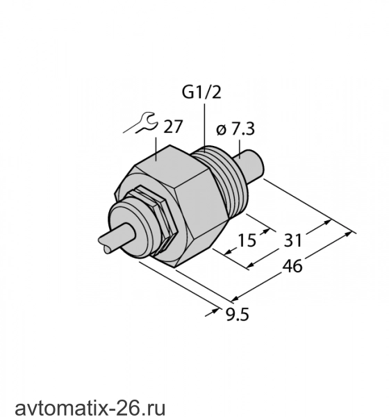Датчик потока TURCK FCS-G1/2A4-NA