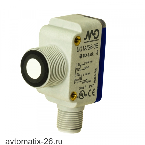 Ультразвуковой датчик расстояния Micro Detectors UQ1C/G7-0E