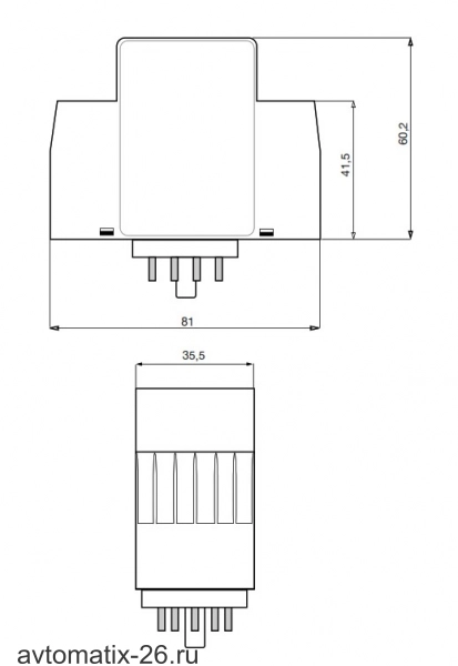 Реле контроля уровня жидкости Carlo Gavazzi CLP2EB1B115