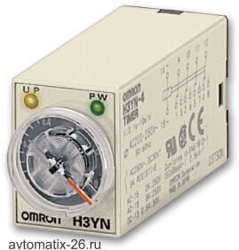 Таймер реле времени Omron H3YN-2 DC24