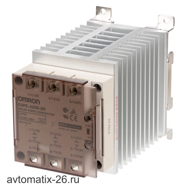 Твердотельное реле Omron G3PE-225B-3N 12-24VDC