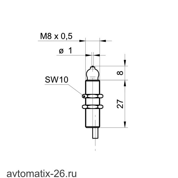 Прецизионный механический переключатель Baumer MY-COM M75/80