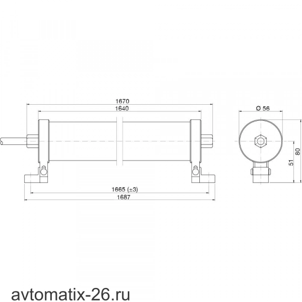 Световая завеса безопасности Micro Detectors LS2ER/30-150K