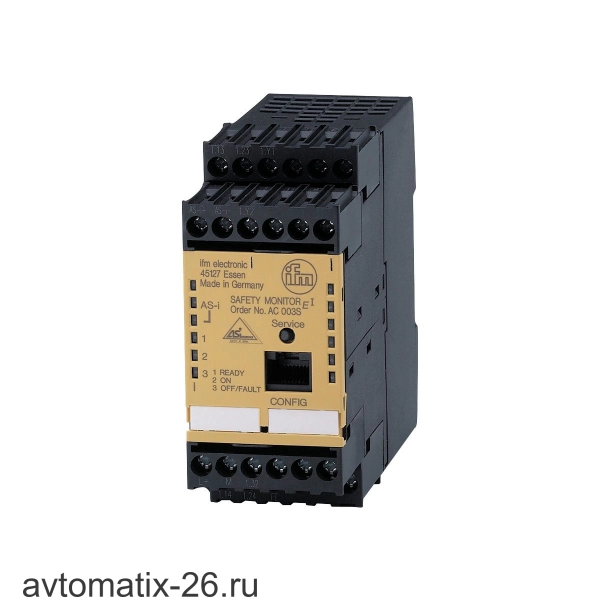 Монитор безопасности AS-i IFM Electronic AC003S