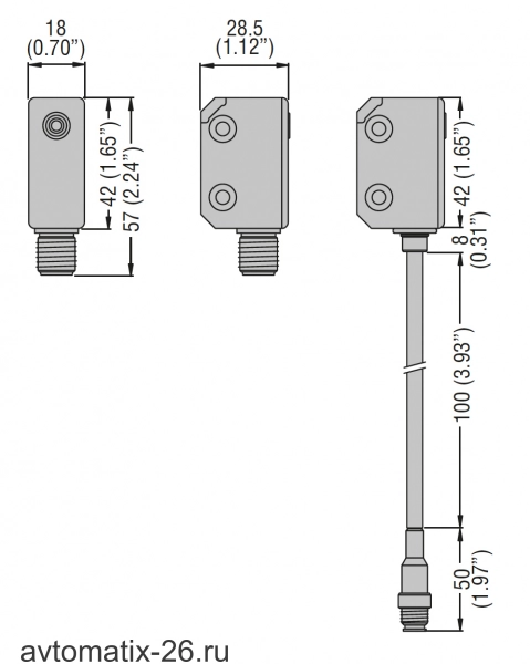 RFID головка чтения/записи Lovato Electric SSF8GM