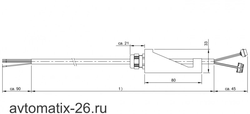 RFID головка чтения/записи Balluff BIS L-503-PU1-10