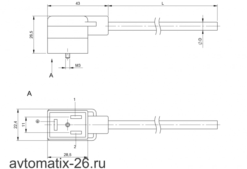 Разъем с кабелем Balluff BCC VB63-0000-10-056-VX8350-050