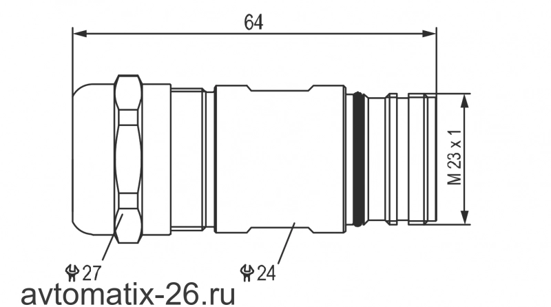 Разъем Sentinel ZDS17-CW