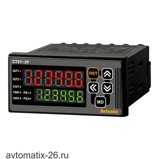 Счетчик-таймер Autonics CT6Y-2P4T
