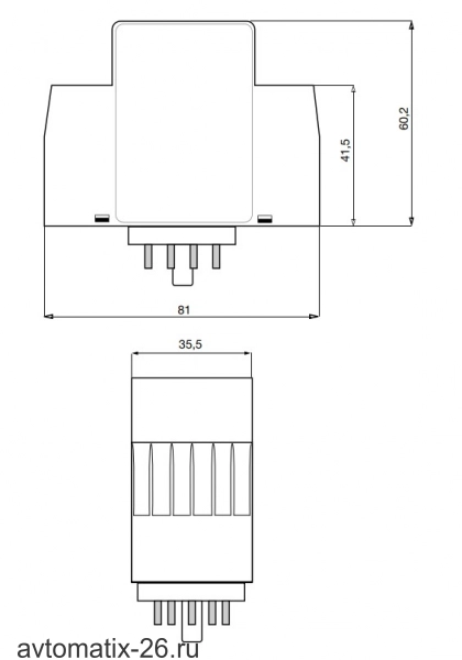 Реле контроля уровня жидкости Carlo Gavazzi CLP4MA2AM24