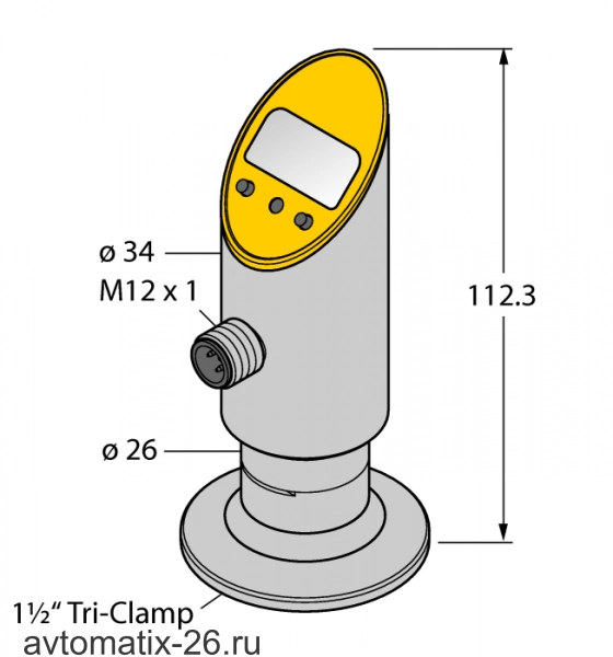 Датчик давления TURCK PS016V-607-LI2UPN8X-H1141