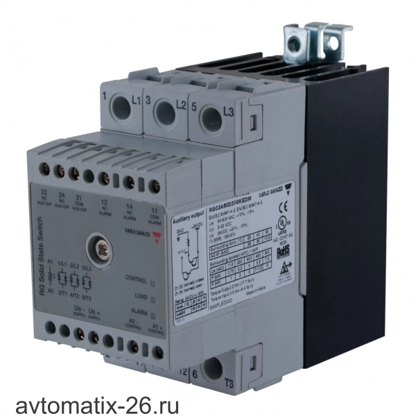 Реле безопасности Carlo Gavazzi RGC2A60D25GKEAM