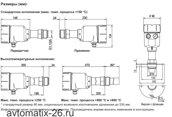 Микроволновый датчик уровня INNOLevel IL-MP-NPS