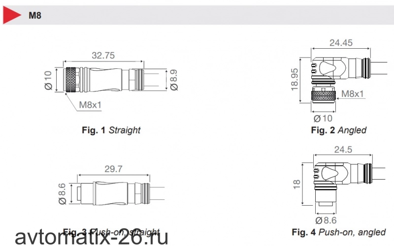 Разъем с кабелем Carlo Gavazzi CONE53NF-S5