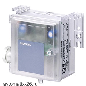 Датчик перепада давления в воздуховоде Siemens QBM3120-1U