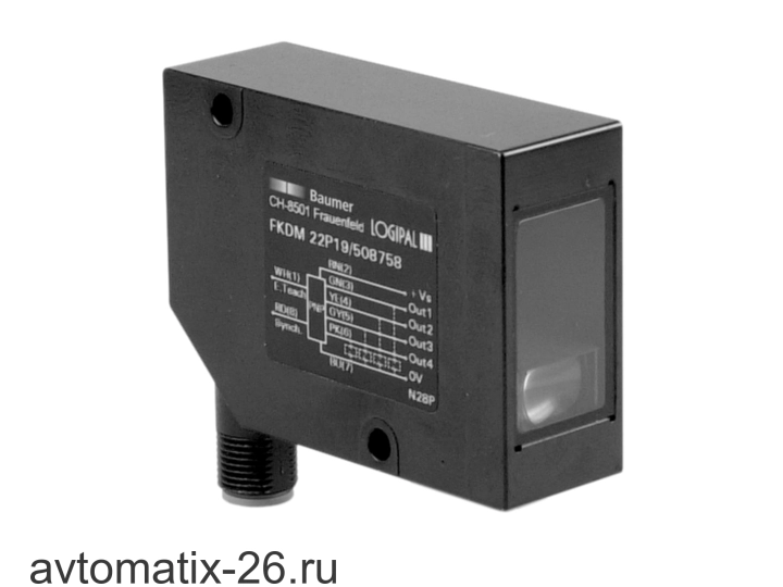 Датчик цвета Baumer FKDM 22P1911/S14F