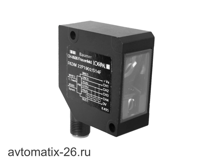 Датчик цвета Baumer FKDM 22P1901/S14F