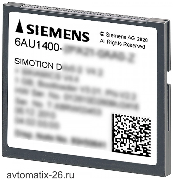 Компактная флеш-карта Siemens 6AU1400-2QA20-0AA0