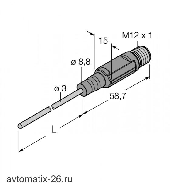 Датчик температуры TURCK TTM100C-203A-CF-LI6-H1140-L100
