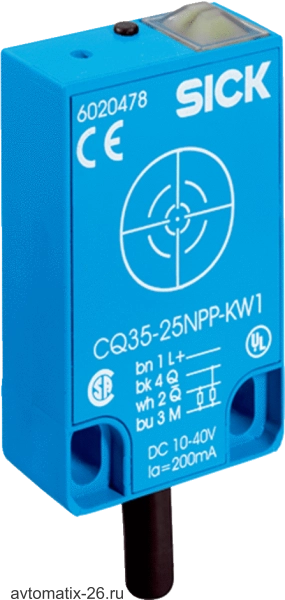 Емкостной датчик уровня SICK CQ35-25NNP-KW1