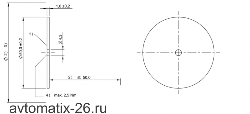 Транспондер RFID Balluff BIS L-102-01/L