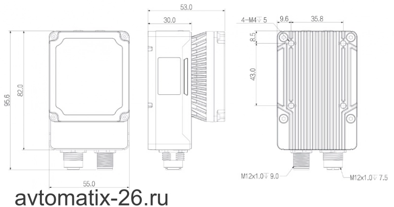 Сканер штрих-кодов LANBAO PID-P3050G-16M-BH