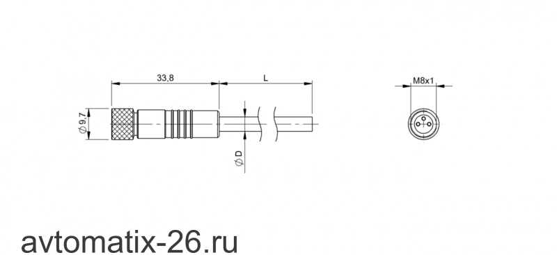 Разъем с кабелем Balluff BCC W313-0000-10-004-TW0334-020