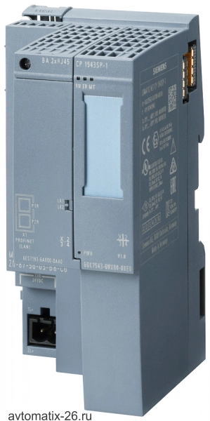 Коммуникационный процессор Siemens 6GK7543-1AX10-0XE0