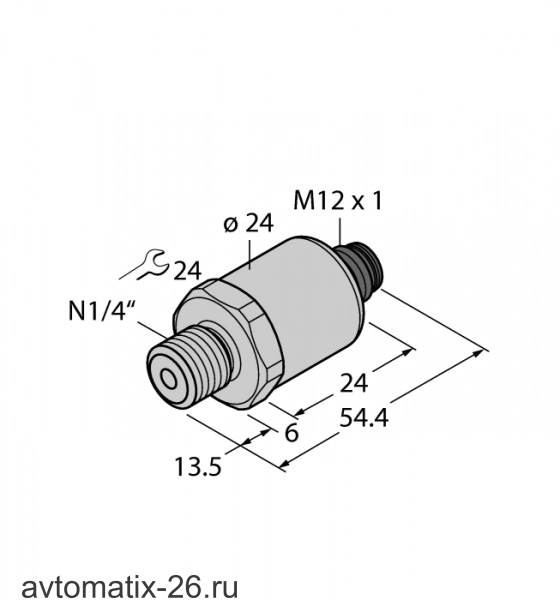 Датчик давления TURCK PT2,5R-1003-U1-H1144