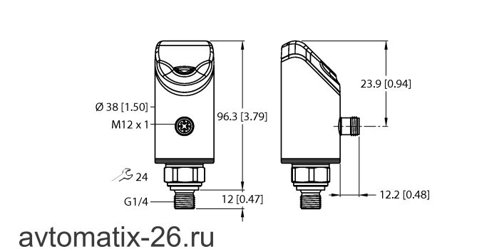 Датчик давления TURCK PS510-400-04-LI2UPN8-H1141