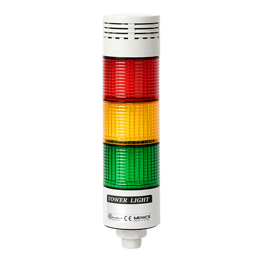 Светодиодная сигнальная колонна Autonics PTE-LCB-302-RYG