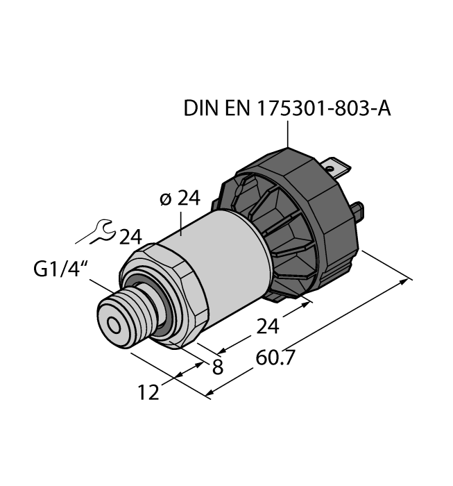 Датчик давления TURCK PT9V-1004-U1-DA91