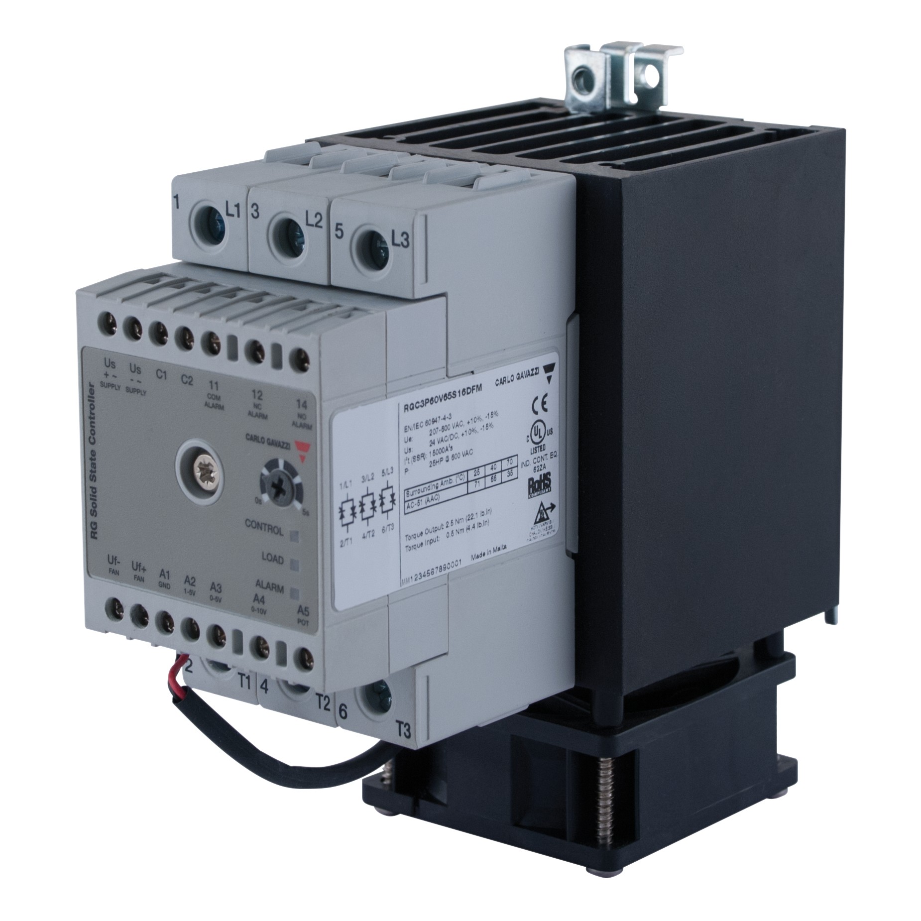 Реле безопасности Carlo Gavazzi RGC3P60V65SDFM