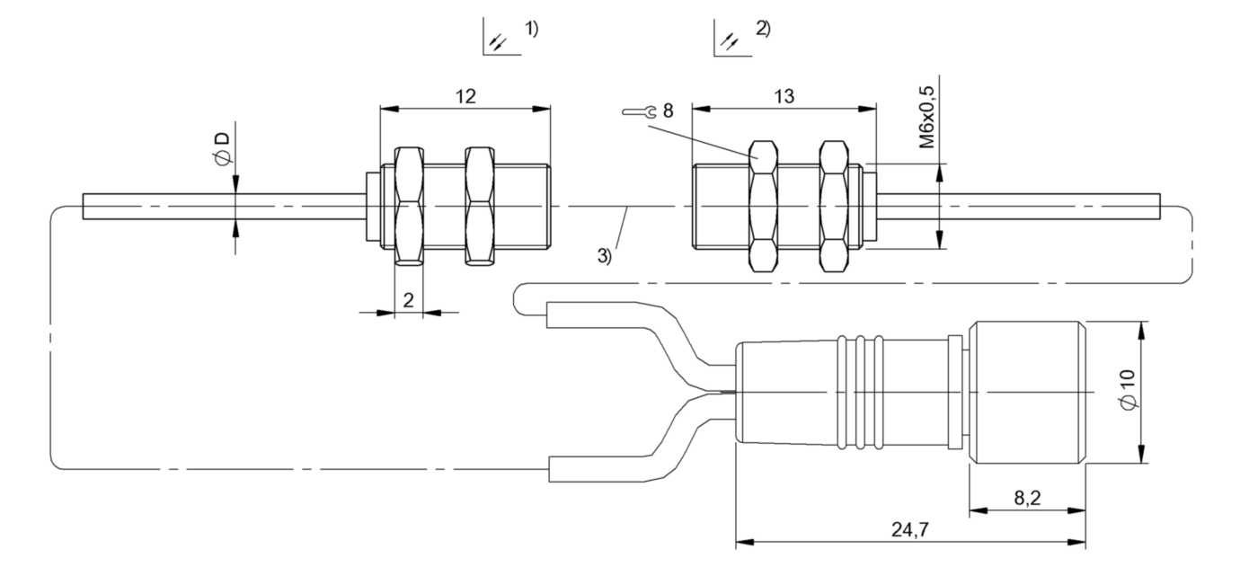 Оптоволоконный кабель Balluff BOH TI-M06-002-02-S49F