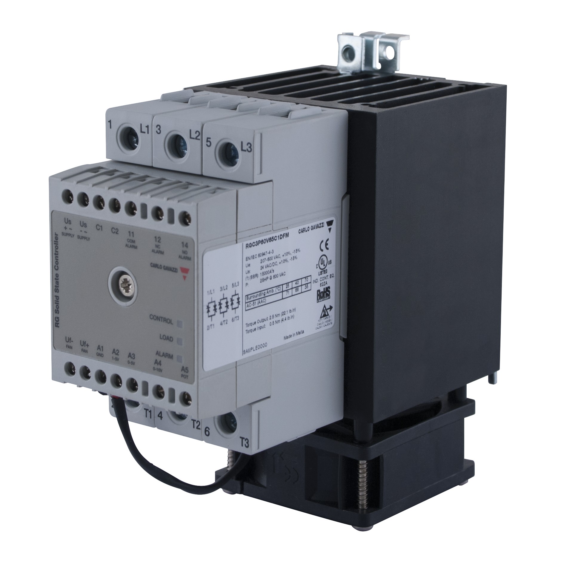 Реле безопасности Carlo Gavazzi RGC3P60V65EDFP