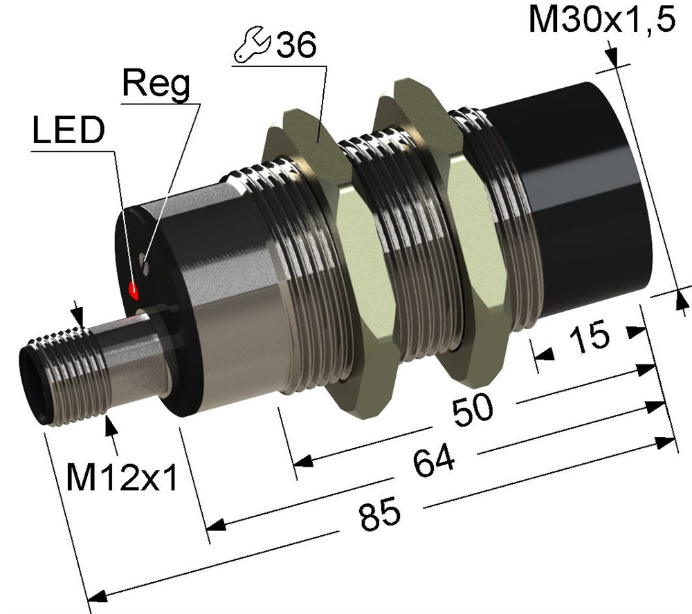 Емкостный датчик PS1-30M85-30N61-C4