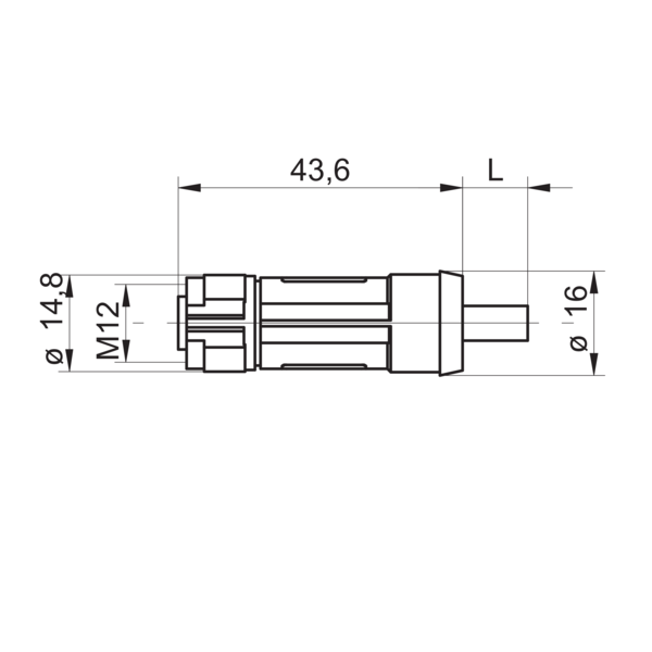Разъем с кабелем Baumer ESG 34AB0200G