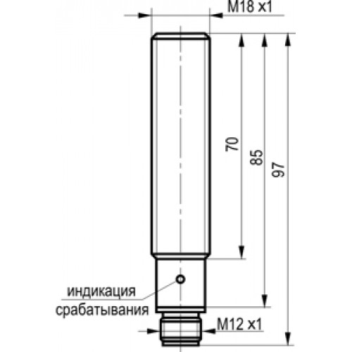 Оптический датчик ТЕКО OS AC42A-43P-10-LZS4-C