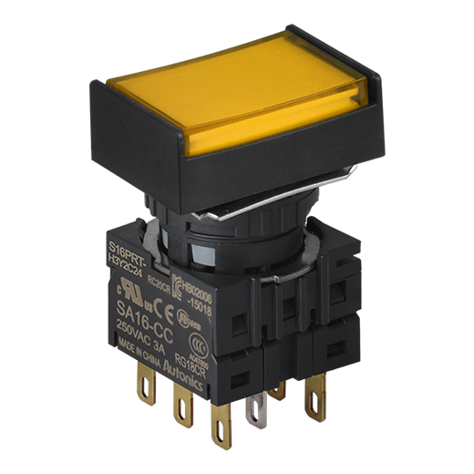 Кнопочный выключатель Autonics S16PRT-H3Y2C12