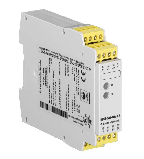 Реле безопасности Leuze Electronic MSI-SR-CM43-01