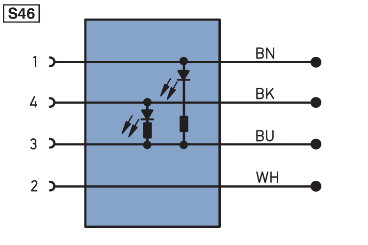 Разъем с кабелем Wenglor ZAS02V601