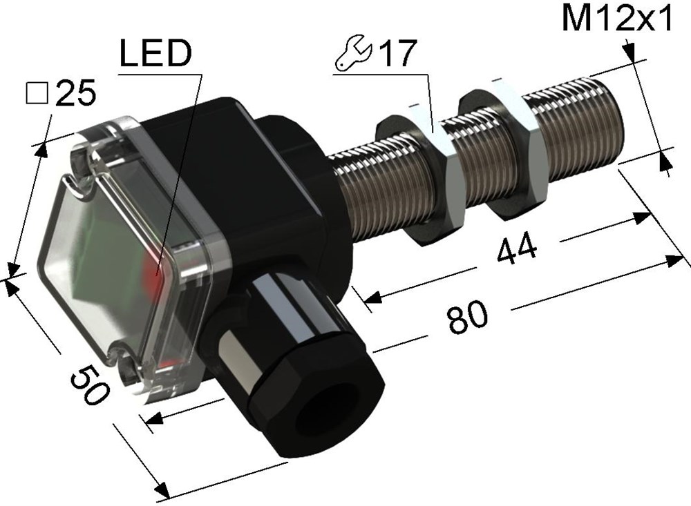 Индуктивный датчик Мега-К PS2-12М80-2В11-В