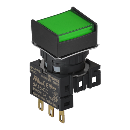 Кнопочный выключатель Autonics S16PRS-H2GC